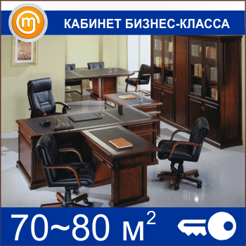 Кабинет бизнес-класса (70-80 кв.м)